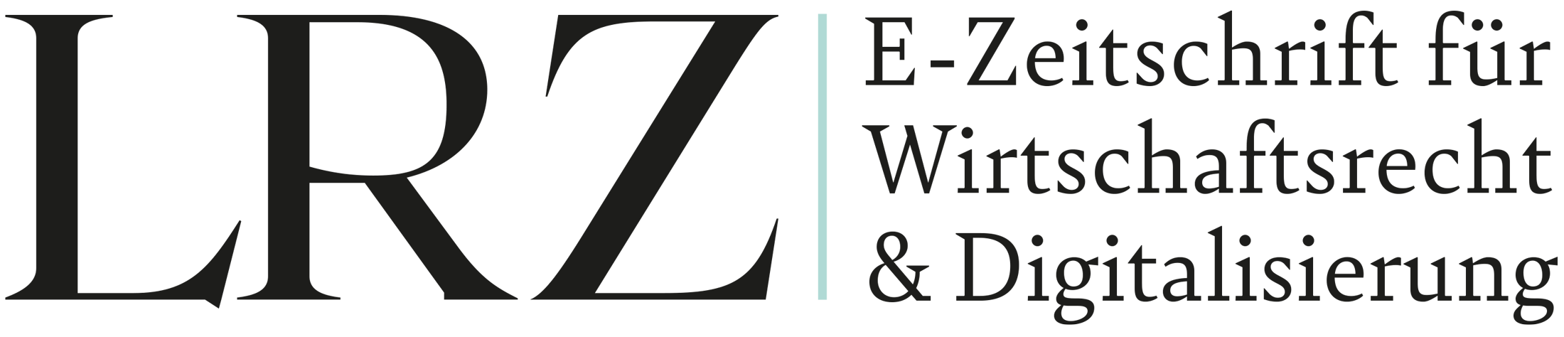 LRZ E Zeitschrift Logo