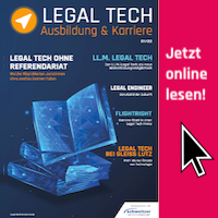 Legal Tech Ausbildung & Karriere Magazin 1/22